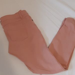 Pink Mid Cut Jeans